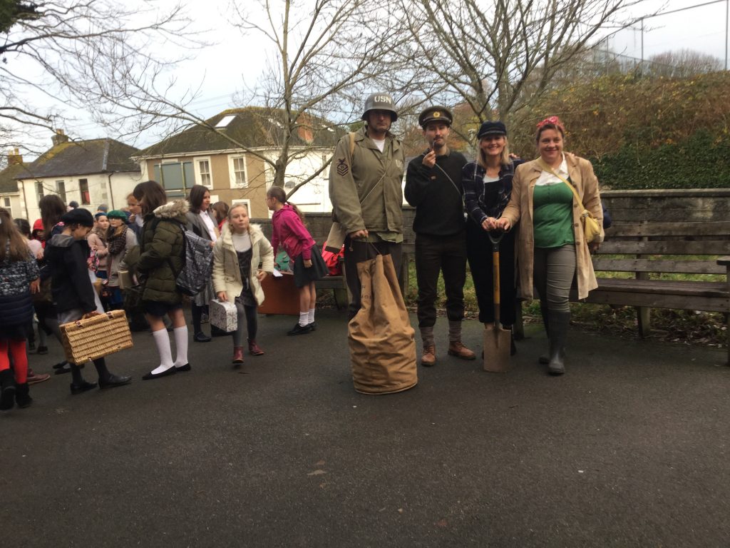 Year 6 Evacuated Back To WW2 – Penpol Primary School