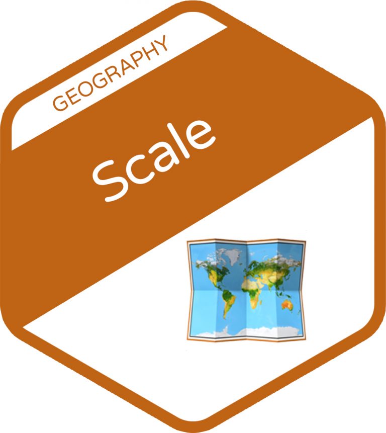 geography scale Penpol Primary School