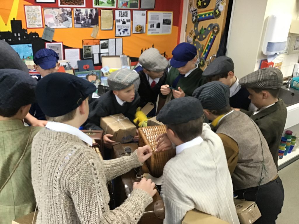 Year 6 children gather for evacuation! – Penpol Primary School